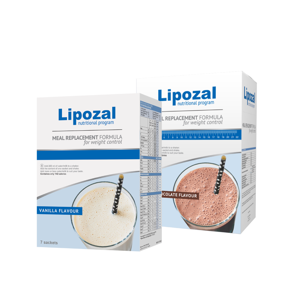 Lipozal 7 Vanilie + 7 Ciocolata